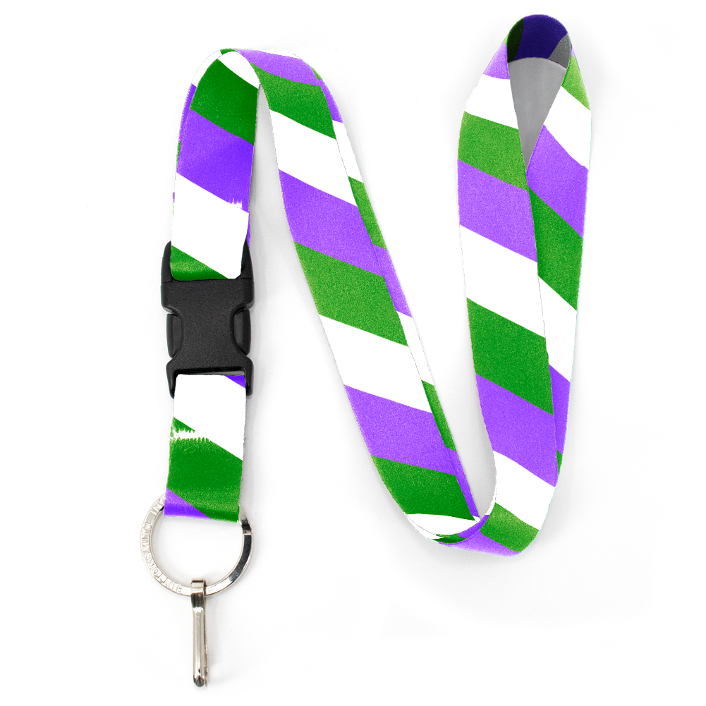 Pride Flag Premium and Breakaway Lanyards - Made in USA