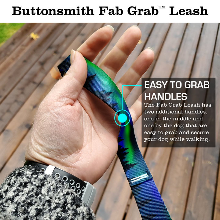 Northern Lights Fab Grab Leash - Made in USA