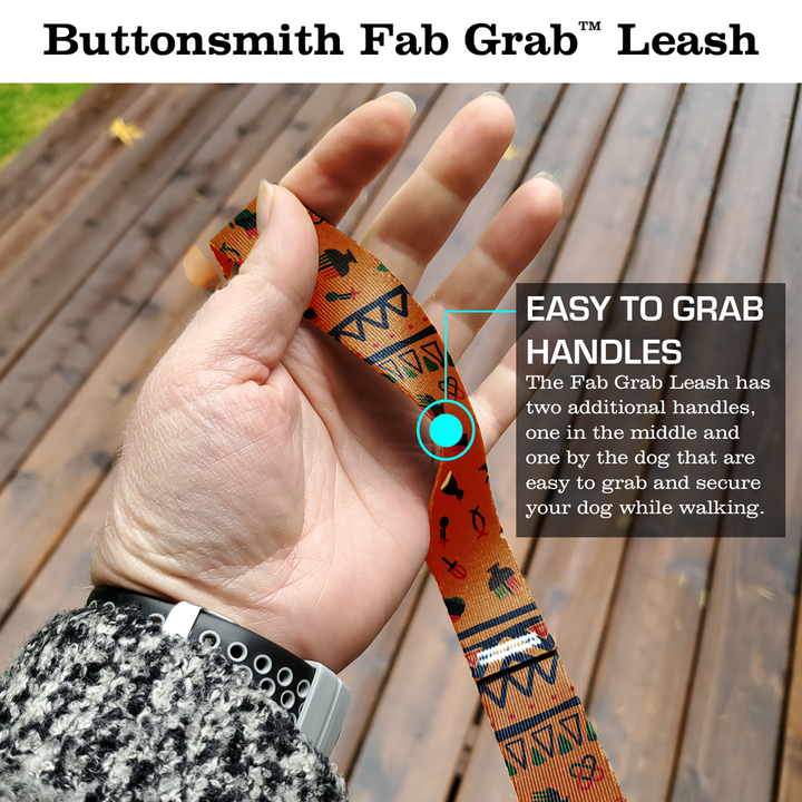 Kwanzaa Fab Grab Leash - Made in USA