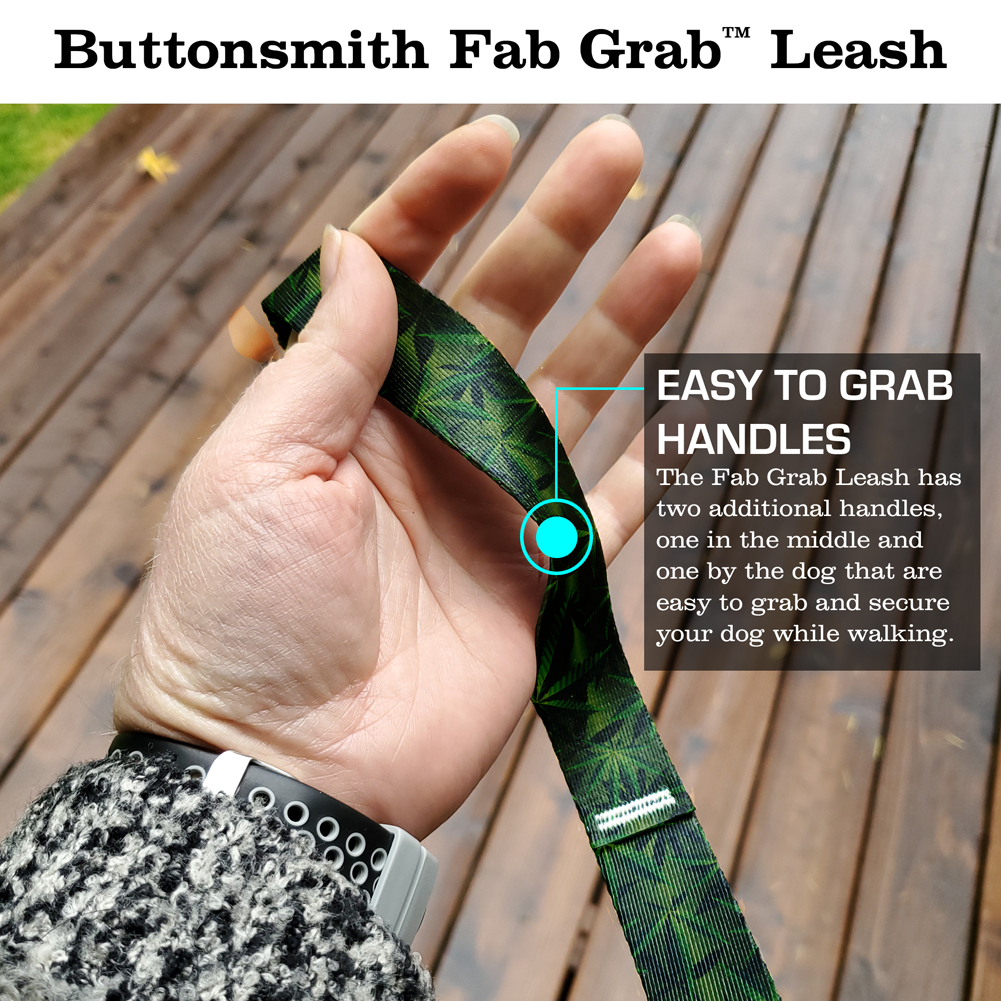 Cannabis Fab Grab Leash - Made in USA