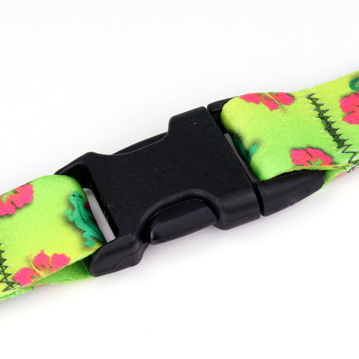 Buttonsmith Geckos Custom Lanyard - Made in USA - Buttonsmith Inc.