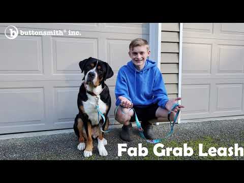 Blue Camo Fab Grab Leash - Made in USA