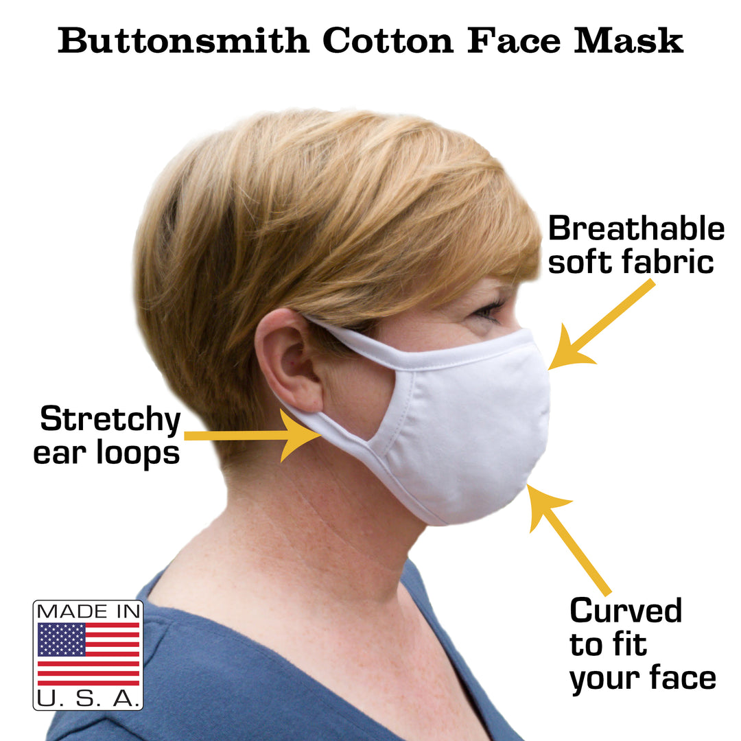 Buttonsmith Black Lives Matter Child Face Mask with Filter Pocket - Made in the USA - Buttonsmith Inc.