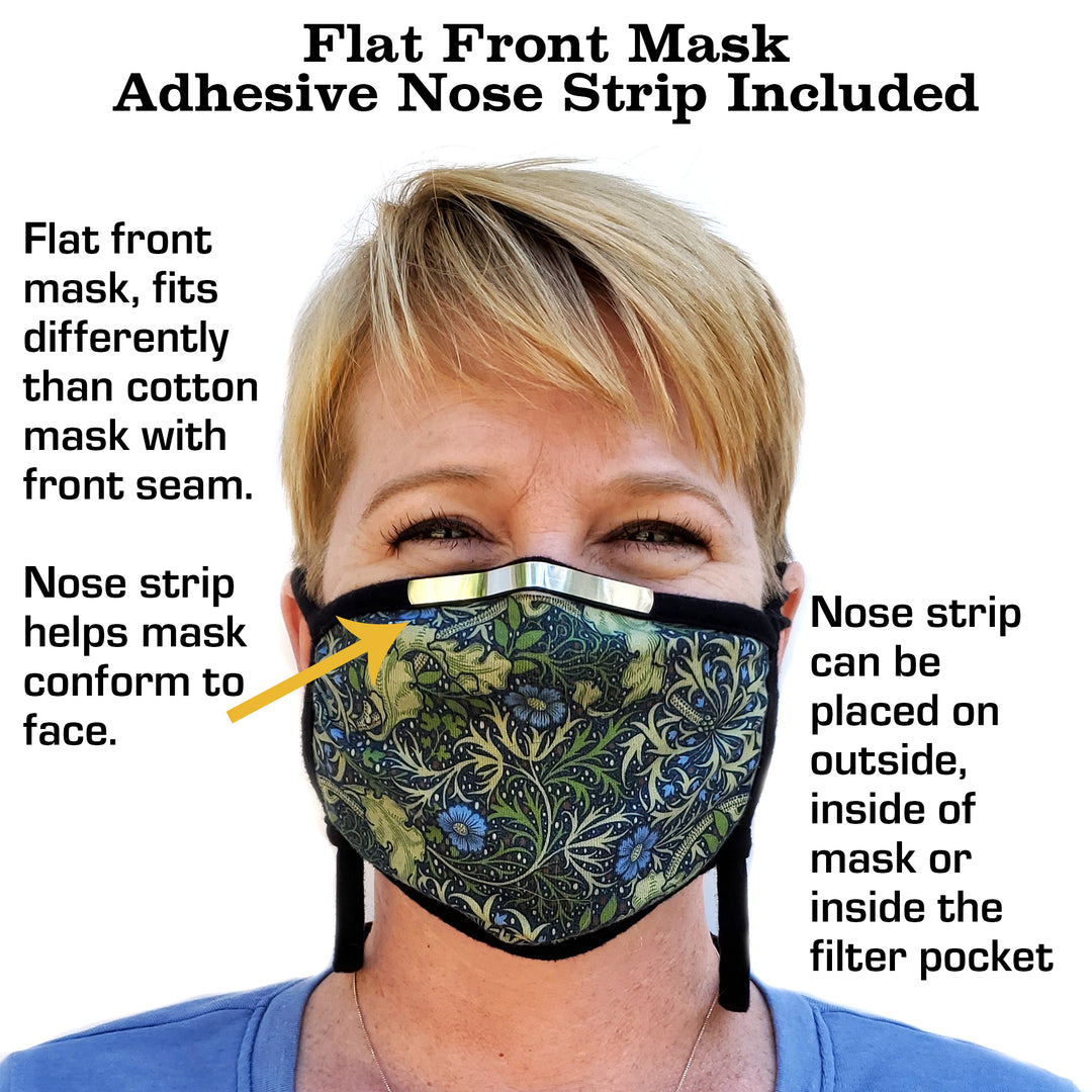 Buttonsmith Paint Adult XL Adjustable Face Mask with Filter Pocket - Made in the USA - Buttonsmith Inc.