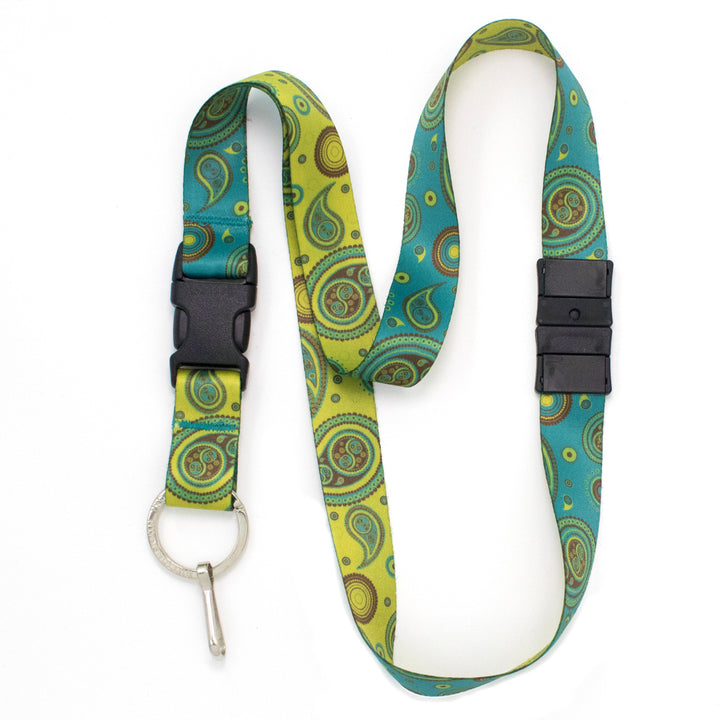 Buttonsmith Paisley Breakaway Lanyard - Made in USA - Buttonsmith Inc.