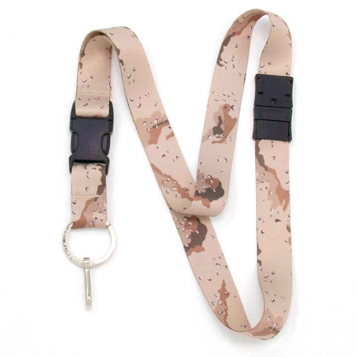 Buttonsmith Desert Camo Breakaway Lanyard - Made in USA - Buttonsmith Inc.