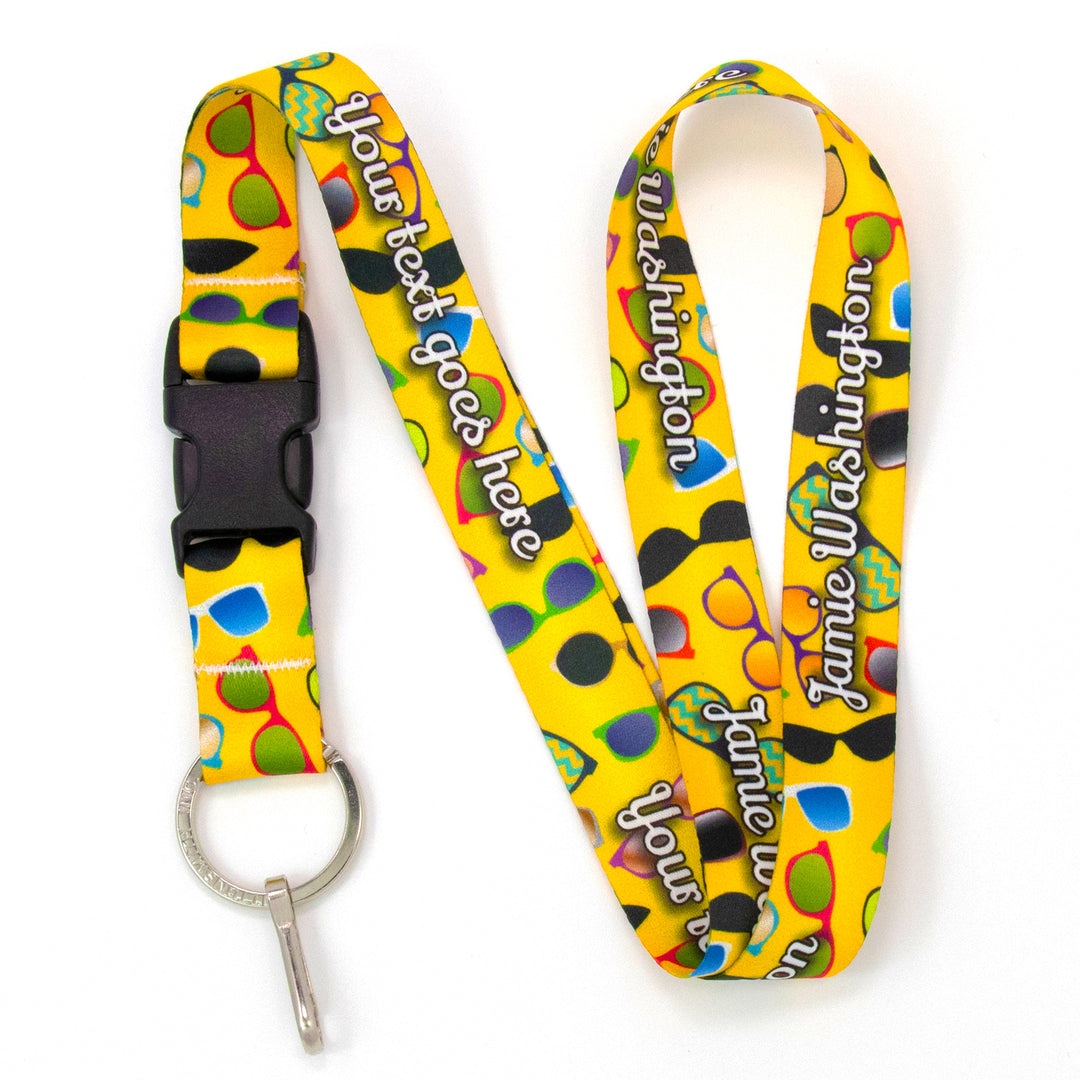 Buttonsmith Shades Custom Lanyard Made in USA - Buttonsmith Inc.