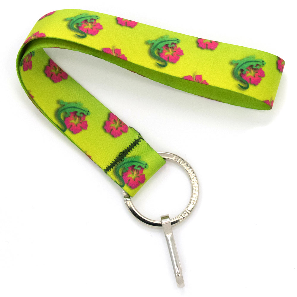 Buttonsmith Geckos Wristlet Lanyard Made in USA - Buttonsmith Inc.