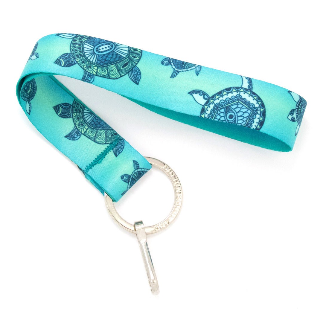 Buttonsmith Turtles Wristlet Lanyard Made in USA - Buttonsmith Inc.