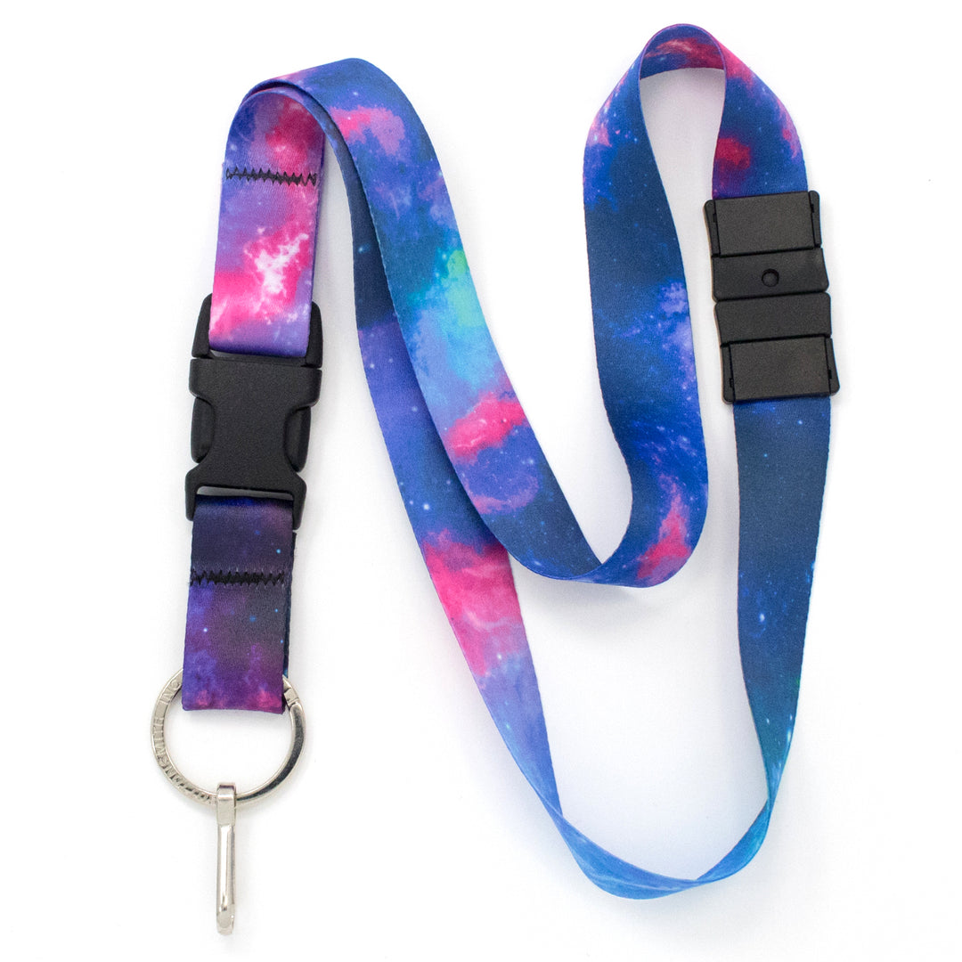 Buttonsmith Nebula Breakaway Lanyard - Made in USA - Buttonsmith Inc.