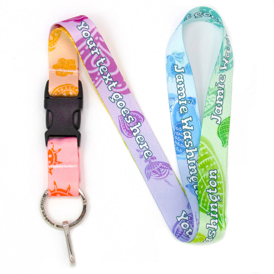 Buttonsmith Folk Art Custom Lanyard Made in USA - Buttonsmith Inc.