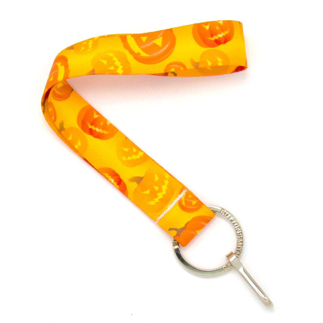 Buttonsmith Jack-O-Lantern Halloween Wristlet - Made in USA - Buttonsmith Inc.