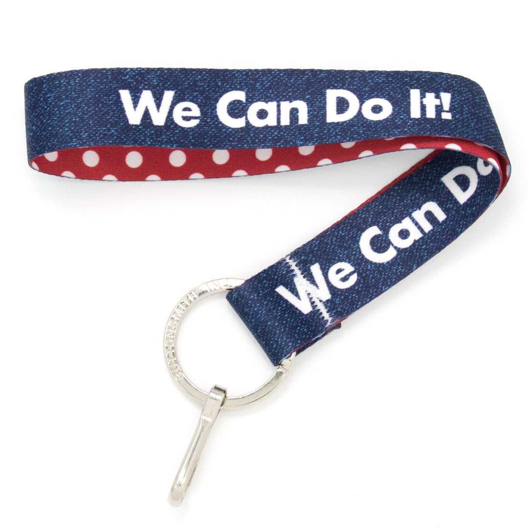 Buttonsmith We Can Do It Wristlet Lanyard Made in USA - Buttonsmith Inc.