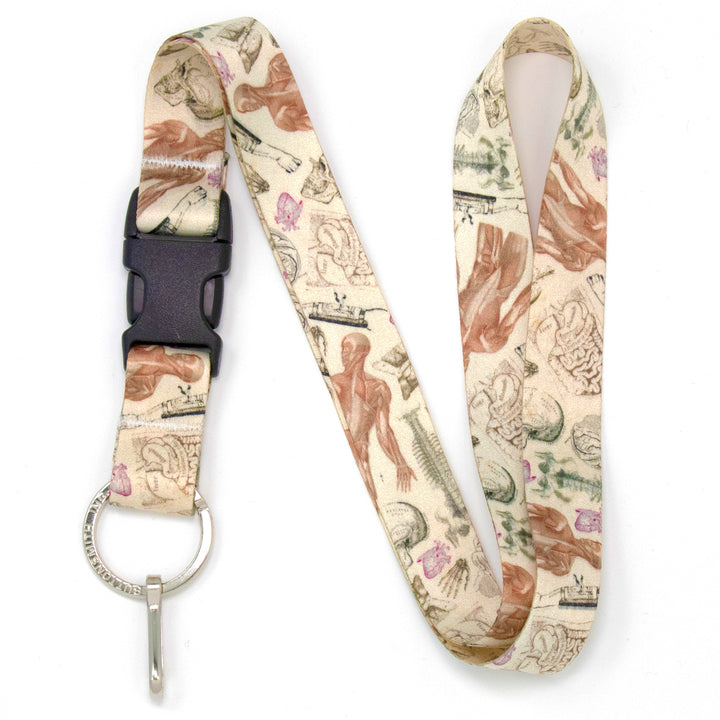 Buttonsmith Anatomy Lanyard - Made in USA - Buttonsmith Inc.