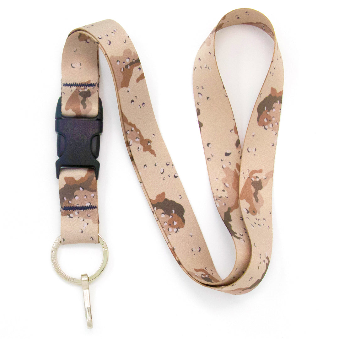 Buttonsmith Desert Camo Lanyard - Made in USA - Buttonsmith Inc.