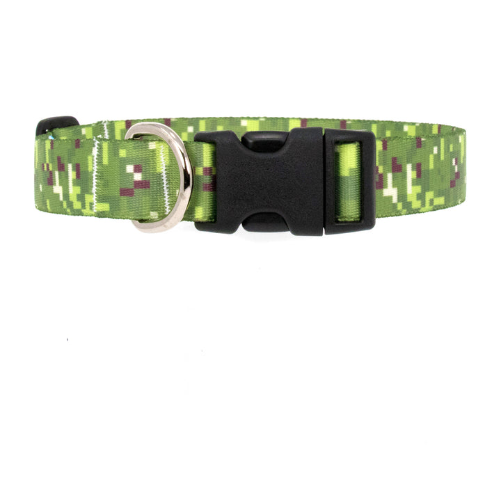 Buttonsmith PixelLand Camo Dog Collar - Made in USA - Buttonsmith Inc.