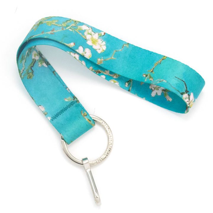 Buttonsmith Almond Blossom Wristlet Lanyard Made in USA - Buttonsmith Inc.