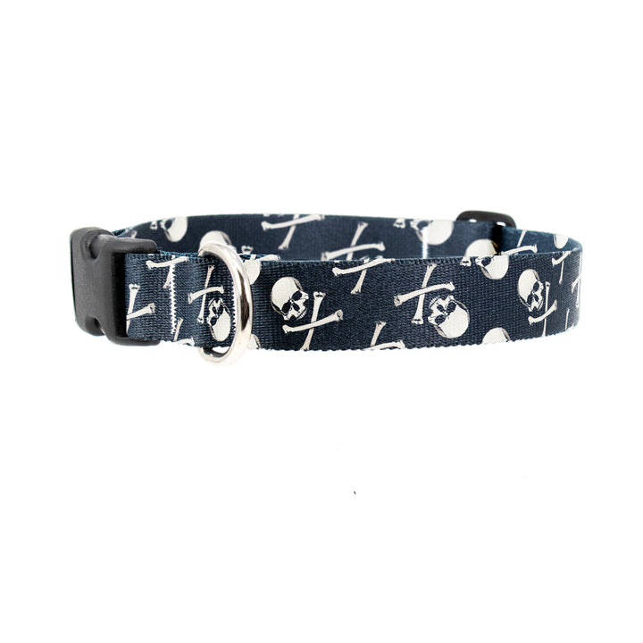 Buttonsmith Skulls Dog Collar - Made in the USA - Buttonsmith Inc.