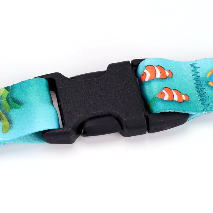 Buttonsmith Tropical Fish Lanyard - Made in USA - Buttonsmith Inc.